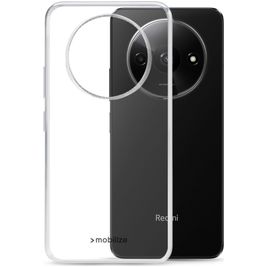 Mobilize Gelly Coque Transparente Xiaomi Redmi A3 Coque arrière en TPU Souple - Transparent