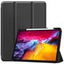 Mobigear Tri-Fold Gel Coque iPad Pro 11 Pouces (2022) Etui en TPU,Similicuir + Porte-crayon - Noir