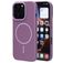 Mobiparts Slim Line Coque iPhone 16 Pro MagSafe Coque arrière Rigide - Imperial Purple