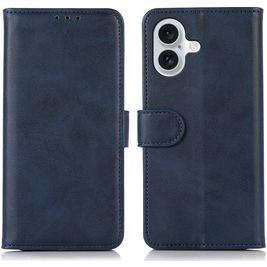 Mobigear Wallet Housse iPhone 17 Etui Porte-Monnaie - Bleu