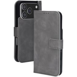 Mobiparts Classic Wallet iPhone 17 Pro MagSafe Étui - Granite Grey