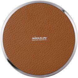 Nillkin MagicDisk - Chargeur Qi Wireless 10W 2A - Marron
