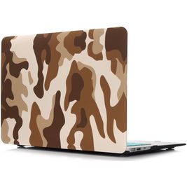 Mobigear Design MacBook Air 13 Pouces (2010-2019) Coque - Desert Camauflage - Model A1369 / A1466