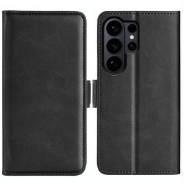 Mobigear Slim Magnet Housse Samsung Galaxy S26 Ultra Etui Porte-Monnaie - Noir