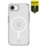 ITSKINS Level 2 HybridMagFrost R Coque iPhone 16e MagSafe Coque arrière Rigide Anti-Chocs - Noir