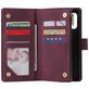 Mobigear Zipper Housse Samsung Galaxy S10 Lite Etui Porte-Monnaie - Rouge