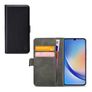 Mobilize Classic Gelly Wallet Housse Samsung Galaxy A34 Etui Porte-Monnaie - Noir