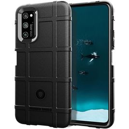 Mobigear Rugged Shield Coque Realme 7 Pro Coque arrière en TPU Souple Anti-Chocs - Noir