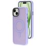 Mobiparts Hardcover Coque iPhone 15 Plus MagSafe Coque arrière Rigide - Satin Lila