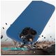 Mobigear Rubber Touch Coque iPhone 16 Pro Max Coque arrière en Silicone - Bleu