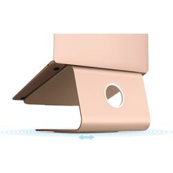 rain design mStand 360 Support pour ordinateur portable - Rose doré Universel