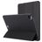 Mobigear Tri-Fold Gel Coque iPad Pro 12.9 Pouces (2022) Etui en TPU,Similicuir - Noir