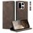 CaseMe 013 Housse OnePlus 15 Etui Porte-Monnaie - Coffee