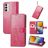 Mobigear Clover Housse Samsung Galaxy M23 Etui Porte-Monnaie - Magenta
