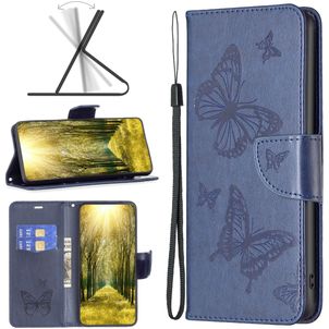 Mobigear Butterfly Housse Nokia G11 Etui Porte-Monnaie - Dark Blue