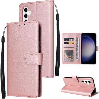 Mobigear Wallet Housse Samsung Galaxy S26 Plus Etui Porte-Monnaie - Rose doré