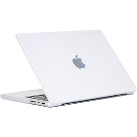 Mobigear Carbon MacBook Pro 16 Pouces (2021-2024) Coque - Transparent - Model A2485 / A2780 / A2991 / A3186