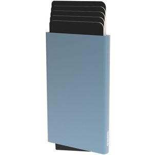 Valenta Cardprotector Plus Porte-cartes Aluminium - 5 cartes - Compatible MagSafe - Bleu