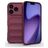 Mobigear Bumpy iPhone 18 Pro TPU souple Coque arrière - Wine Red
