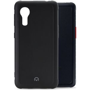 Mobilize Rubber Gelly Coque Samsung Galaxy Xcover 5 Coque arrière en TPU Souple - Matt Black