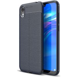 Mobigear Luxury Coque HONOR 8S Coque arrière en TPU Souple - Bleu Marin