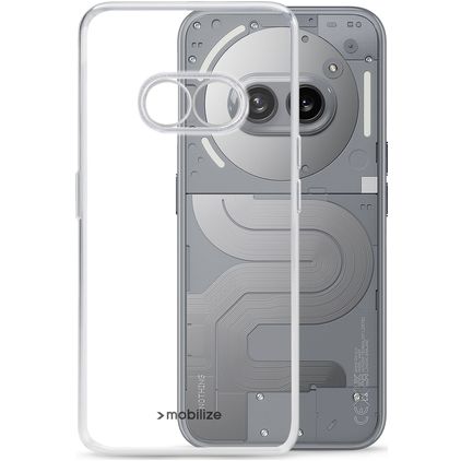Mobilize Gelly Transparent Nothing Phone (2a) Plus TPU souple Coque arrière - Transparent