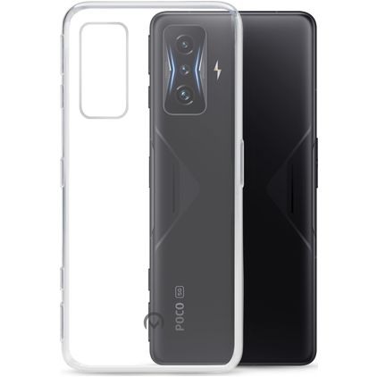 Mobilize Gelly Transparent POCO F4 GT TPU souple Coque arrière - Transparent