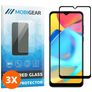 Mobigear Premium Alcatel 3L Verre trempé Protection d'écran - Compatible Coque - Noir (Lot de 3)