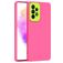 Mobigear Colors Coque Samsung Galaxy A73 Coque arrière en TPU Souple - Rose