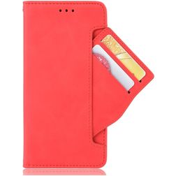 Mobigear Slide Wallet Nokia 1.3 Étui Portefeuille - Rouge