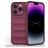 Mobigear Bumpy Coque iPhone 15 Pro Coque arrière en TPU Souple - Bordeaux