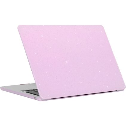 Mobigear Sparkling Cream MacBook Air 13 Pouces (2022-2026) Coque - Violet - Model A2681 / A3113 / A3240 / A3449