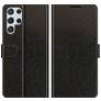 Mobigear Wallet Housse Samsung Galaxy S22 Ultra Etui Porte-Monnaie - Noir