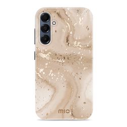 MIO Coque Samsung Galaxy A16 MagSafe Coque arrière Rigide - Gold Marble