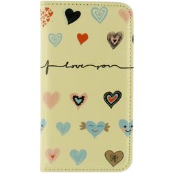 Mobilize Premium Magnet Housse Samsung Galaxy S5 Mini Etui - I Love You