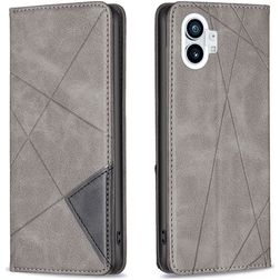 Mobigear Rhombus Slim Housse Nothing Phone (1) Etui - Gris