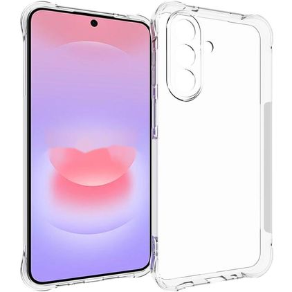 Mobigear Cushion Coque Transparente Samsung Galaxy A27 Coque arrière en TPU Souple - Transparent