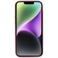 Mobiparts Coque iPhone 14 Plus Coque arrière en Silicone - Plum Red