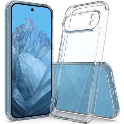 Mobigear Crystal Coque Transparente Google Pixel 9 Pro XL Coque arrière Rigide - Transparent