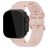 Mobilize Buckle Bracelet Silicone Apple Watch Fermeture boucle ardillon - 49/46/45/44 mm - Rose