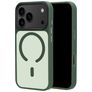 Mobiparts Hardcover Coque iPhone 18 Pro MagSafe Coque arrière Rigide - Satin Green