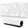 Mobigear Anti-Slip Tapis de souris - 40 x 90 cm - Abstract Fluid 23