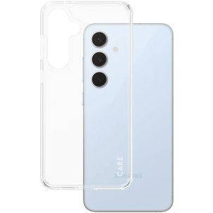 CARE by PanzerGlass Flagship Coque Transparente Samsung Galaxy S24 FE Coque arrière Rigide - Transparent