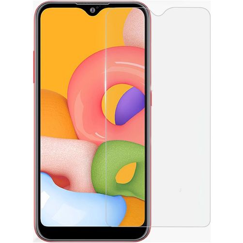Mobigear Samsung Galaxy A01 Verre trempé Protection d'écran - Compatible coque