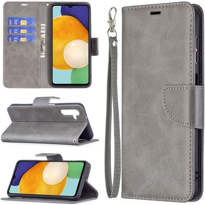 Mobigear Excellent Housse Samsung Galaxy A13 5G Etui Porte-Monnaie - Gris