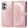 Mobigear Mandala Housse OnePlus Nord CE 2 Etui Porte-Monnaie - Rose doré