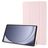Mobigear Tri-Fold Gel Coque Samsung Galaxy Tab A9 (2023) Etui en TPU,Similicuir - Rose