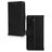 Mobilize Wallet Housse Samsung Galaxy A17 Etui en Cuir Véritable Porte-Monnaie - Noir