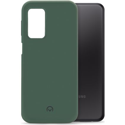 Mobilize Rubber Gelly Coque Samsung Galaxy A23 Coque arrière en TPU Souple - Matt Green