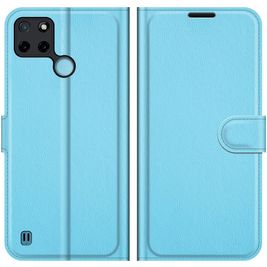 Mobigear Classic Housse Realme C25Y Etui Porte-Monnaie - Bleu